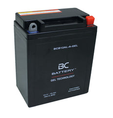 BCB12AL-A-GEL| Batteria Moto al GEL,YB12AL-A/A2,12V,12Ah,CCA: 165 Amp,135x80x160mm