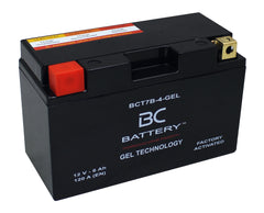 BCT7B-4-GEL| Batteria Moto al GEL,YT7B-BS, 12V,6 Ah, CCA: 120Amp,150x65x93mm