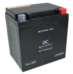 BCTX30L-GEL| Batteria Moto al GEL,YIX30L-BS,12V,30 Ah, CCA: 400Amp,167x126x174mm